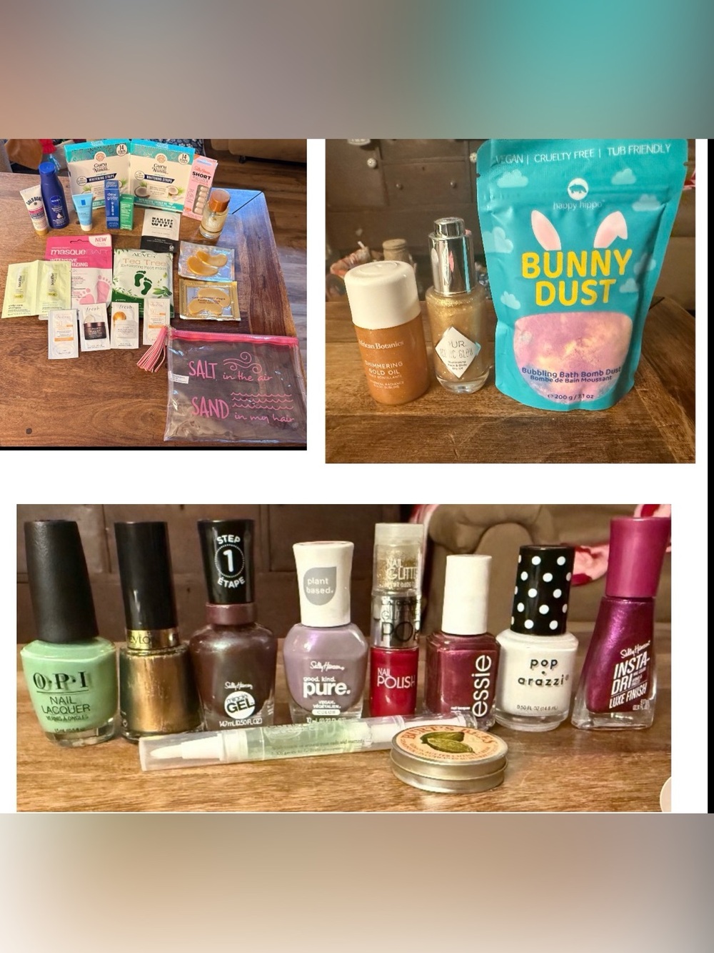 New, Lot of 33 Assorted Beauty Products & Makeup Bag- Full & Travel/Trial Sizes